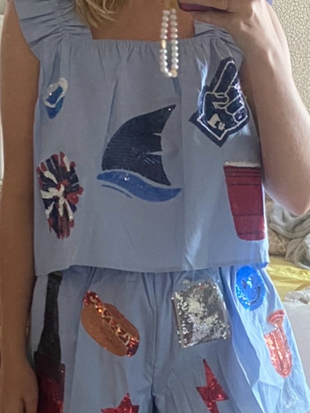 Queen of sparkles gameday set